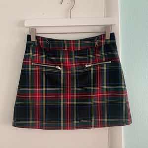 Seek the Label (LF) Plaid Mini Skirt